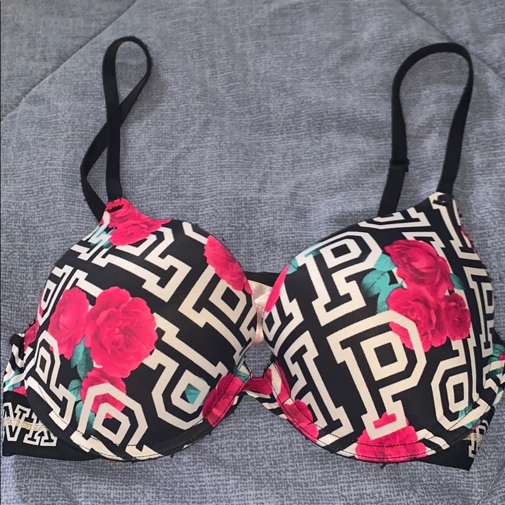 Pink victoria secret bra